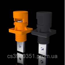 Корпусна прохідна клема для акумулятора LSP 200А (комплект 2шт) оранжева+чорна