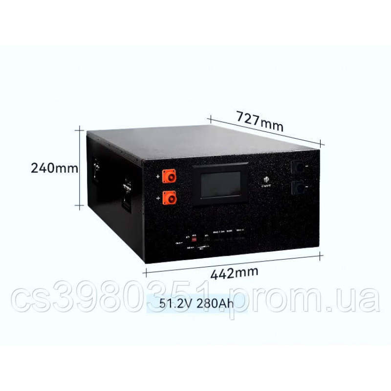 Акумулятор LiFePO4 EXLIPORC 16S 280Ah 15KW
