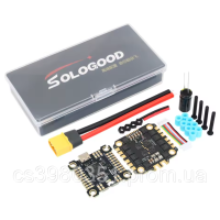 Політний стек SoloGood F722 60A Stack  BLHELI_S 60A 4in1 ESC 30.5X30.5mm 2-6S