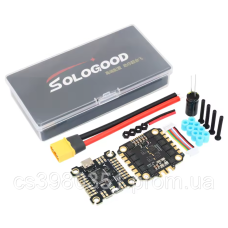Політний стек SoloGood F722 60A Stack  BLHELI_S 60A 4in1 ESC 30.5X30.5mm 2-6S