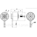 Комплект двигунів FLASHHOBBY Mars M3115 Brushless Motor 900KV 3-6S