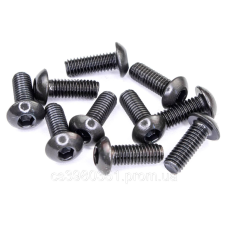 Гвинт М3х8 з напівкруглою головкою і внутрішнім шестигранником (HEX 2) 50шт