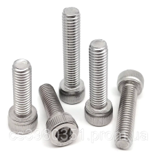 Гвинт М3х5 з циліндричною головкою і внутрішнім шестигранником (HEX 2.5) нерж. 50шт