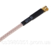 Антенний подовжувач перехідник MMCX M to SMA  F 10см кутовий  90°